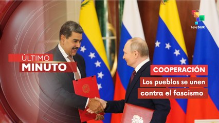 Rusia y Venezuela firman acuerdo de cooperación bilateral