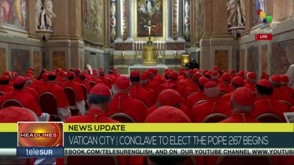 Vatican City, conclave to elect the Pope 267 begins
