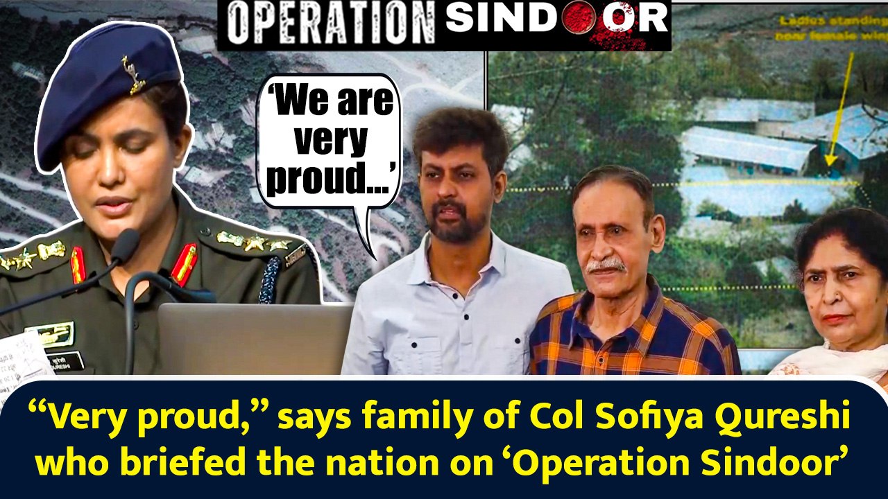 “Very proud,” says family of Col Sofiya Qureshi who briefed the nation on ‘Operation Sindoor’