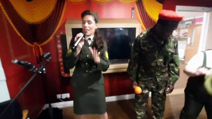 Hampton Court care home VE day fun