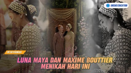 Luna Maya dan Maxime Bouttier Menikah Hari Ini