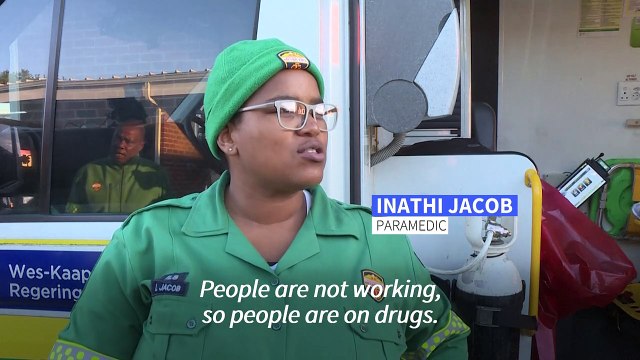 South African paramedics face danger in Cape Town's 'red zones'