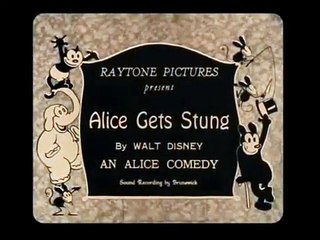 Alice Comedies - Alice Gets Stung (Disney 1924)