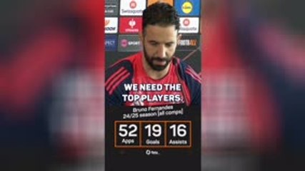 We want Bruno here – Amorim