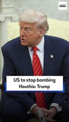 US to stop bombing Houthis: Trump