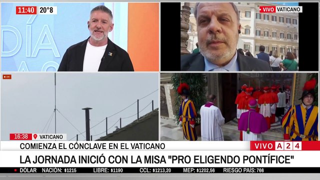 🟡 COMENZÓ EL CÓNCLAVE EN EL VATICANO PARA BUSCAR AL SUCESOR DEL PAPA FRANCISCO