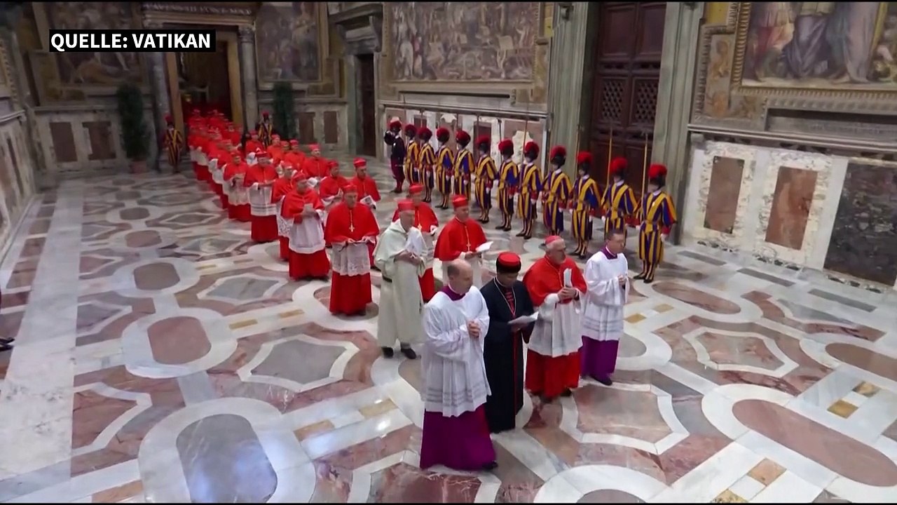 Konklave zur Wahl eines neuen Papstes hat begonnen