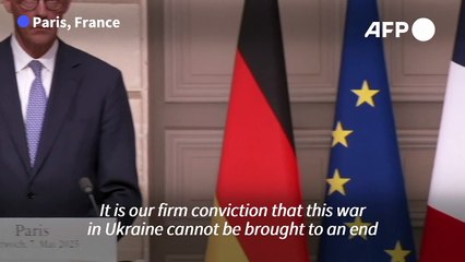 Ukraine war 'cannot end' without US role, says German Chancellor Merz