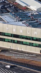 Tesla’s European sales plunge 36% to start 2025
