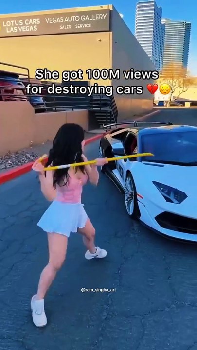 She got 100M views 🥹🥺 like share and follow. 😽