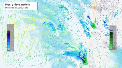 Entre miércoles (07) y jueves (08) Santiago podría acumular más de 25 mm