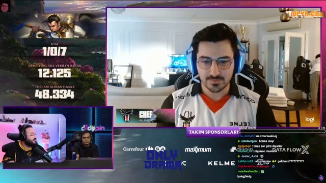 Jahrein, Can Sungur'un oyundaki hayvana yaptıklarını izledi.