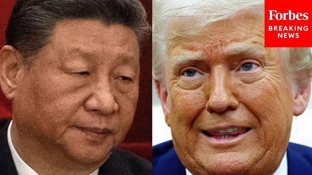 'They Want To Meet And They're Doing No Business Right Now': Trump Discusses U.S.-China Trade