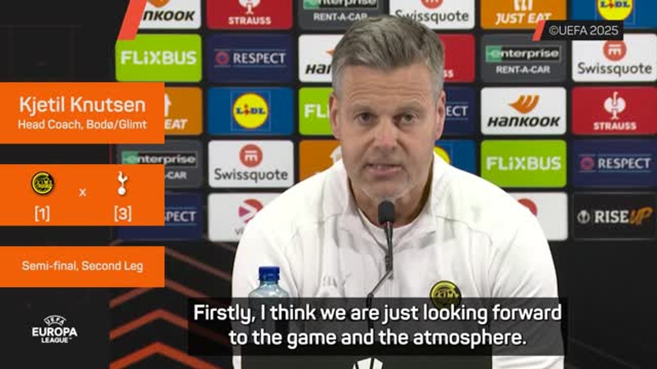 Bodo/Glimt confident of comeback against Tottenham