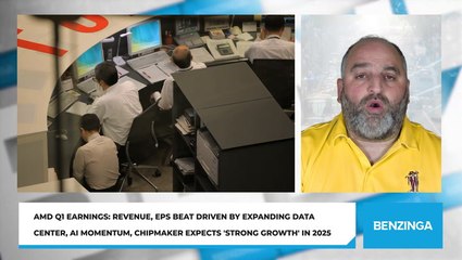 AMD Q1 Earnings: Revenue, EPS Beat Driven By Expanding Data Center, AI Momentum, Chipmaker Expects 'Strong Growth' In 2025