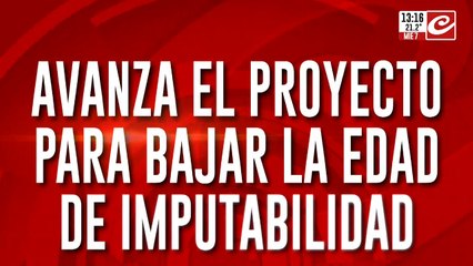 Avanza el proyecto para bajar la edad de imputabilidad: pasaría de 16 a 14 años