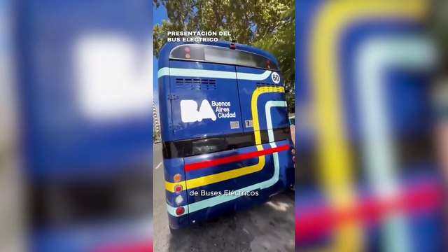 Los nuevos colectivos eléctricos ya circulan por la Ciudad de Buenos Aires