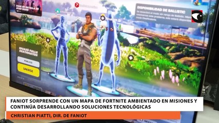 FanIot sorprende con un mapa de Fortnite ambientado en Misiones y continúa desarrollando soluciones tecnológicas