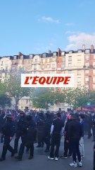Une ambiance bon enfant une heure avant le match - Foot - C1 - PSG