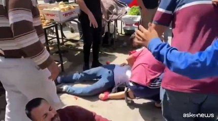 Raid israeliano su un mercato di Gaza, almeno 16 morti