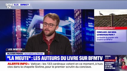 "La Meute": "C'est deux ans de travail et plus de 200 témoignages concordants", explique Olivier Pérou, auteur du livre