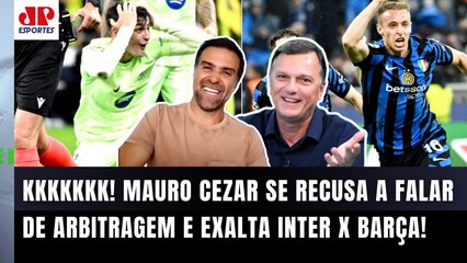 "EU ME RECUSO A FALAR DISSO! KKKKK! Cara, o que Inter e Barcelona FIZERAM..." Mauro Cezar DÁ AULA!