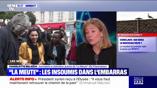 La Meute : Sophia Chikirou a écarté beaucoup de gens qui étaient autour de Jean-Luc Mélenchon , explique Charlotte Belaïch, autrice du livre