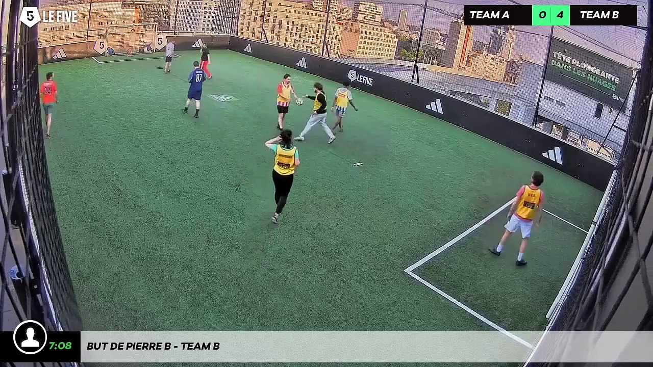 But de Pierre B - Team B