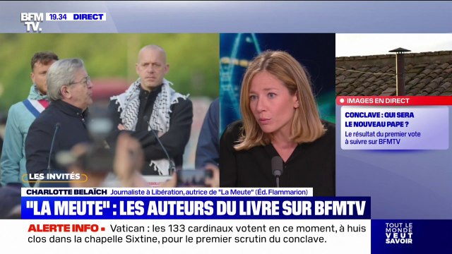 Il se laisse aspirer par sa colère : Charlotte Belaïch, autrice de La Meute , raconte un coup de genou mis par Jean-Luc Mélenchon à un collaborateur