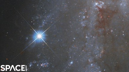 Amazing Time-Lapse Of Fading Supernova Spied By Hubble