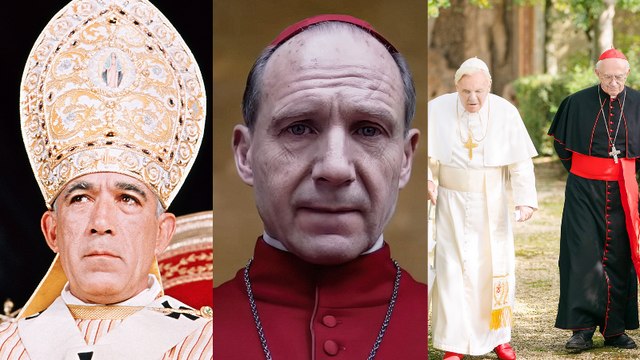 5 Movies & Shows About the Pope: 'Conclave', 'The Two Popes' & More | THR Video