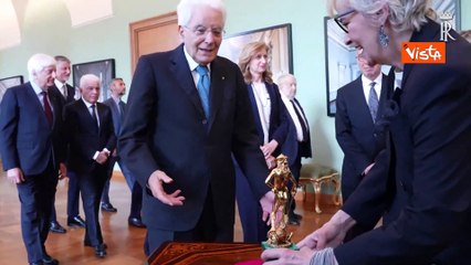 Mattarella riceve al Quirinale i candidati ai David di Donatello 2025