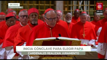 Cónclave 2025: Cardenales juran guardar secreto ante la Biblia