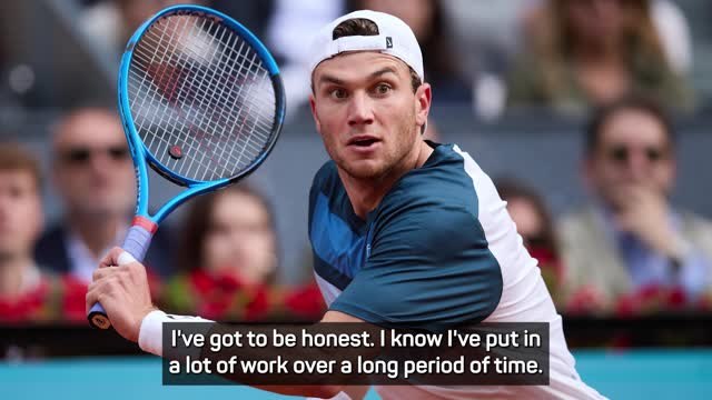 Draper not 'satisfied' with top-five world ranking