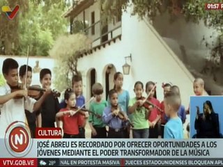 Maestro José Abreu es recordado por todos los venezolanos con cariño y respeto por sus acciones