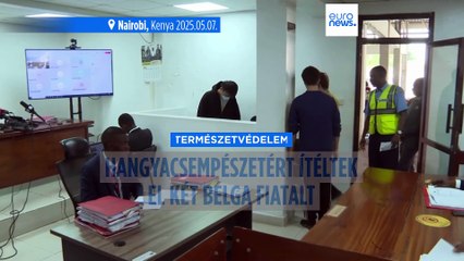 Hangyalopásért ítéltek el két belga fiatalt Kenyában
