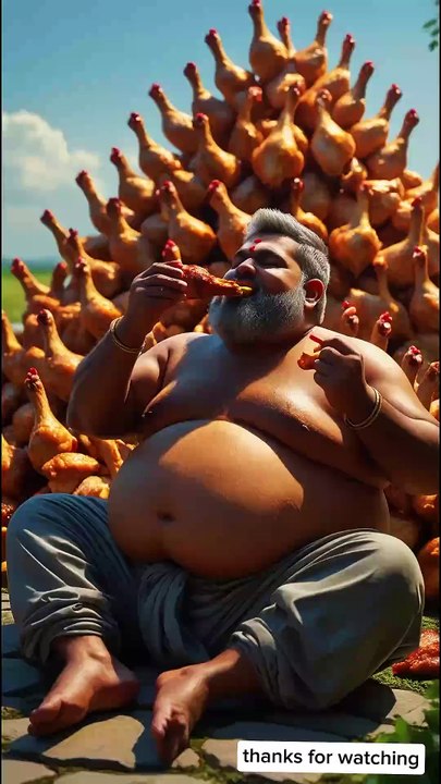 Greedy_farmer_eat_all_the_chicken🐓___#shortvideos_#viralvideo_#shorts(1080p)