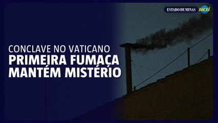 Conclave no Vaticano: primeira fumaça mantém mistério