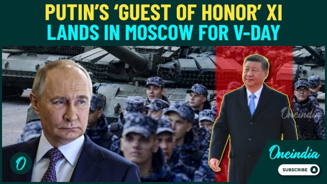 Xi Jinping Lands In Moscow As Putin ‘Main Guest’ for Victory Day Celebrations | Russia Victory Day