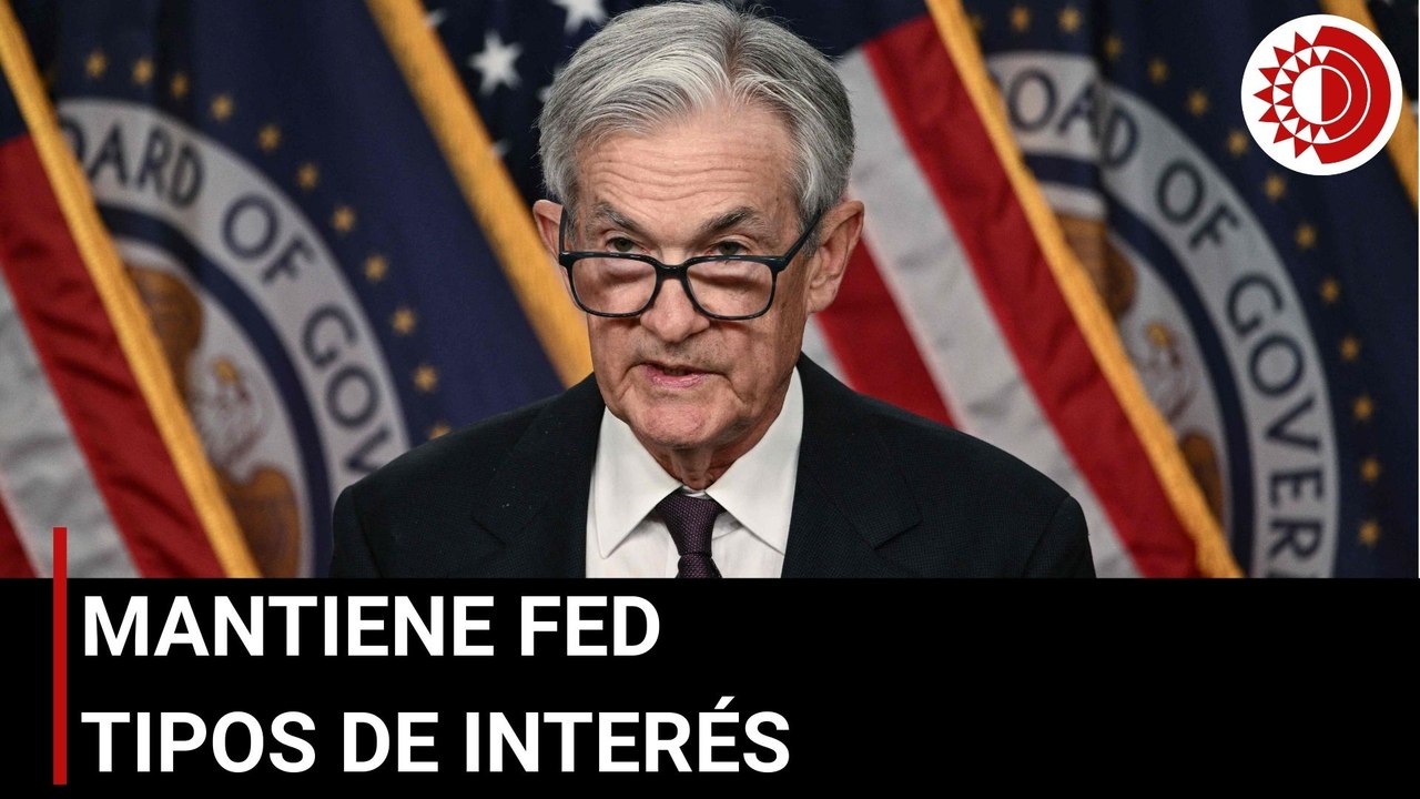 Mantiene Fed los tipos de interés por tercera vez consecutiva - Vídeo ...