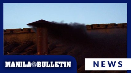 Black smoke rises from Vatican chimney after first day of conclave to elect new pope