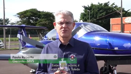 Aeroporto de Toledo passa por vistoria da Força Aérea Brasileira