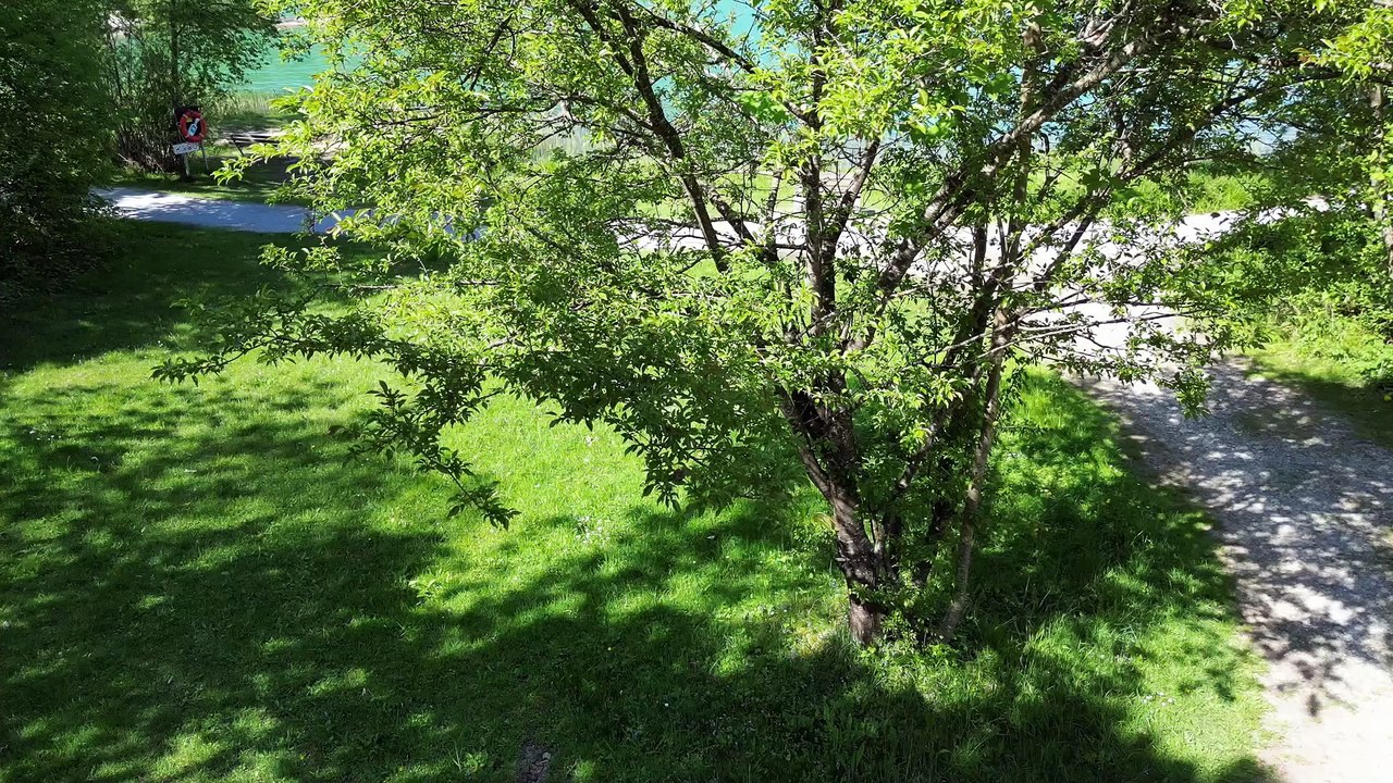 Der Thiersee in Österreich von oben