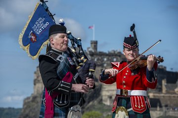 The Royal Edinburgh Military Tattoo celebrates their 75th Anniversary Show, The Heroes Who Made Us