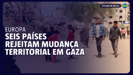 Seis países europeus rejeitam mudança demográfica ou territorial em Gaza