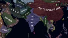 India Vs Pakistan 2025 - HOI4 Timelapse