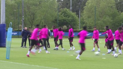Chelsea train ahead of conference league semi final looking to seal final spot after 4-1 win