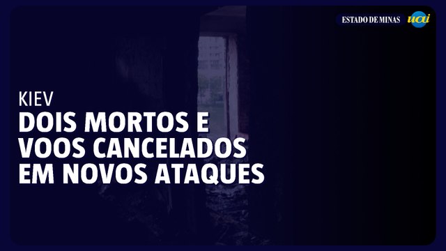 Dois mortos em Kiev e voos cancelados na Rússia em novos ataques cruzados