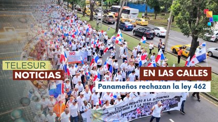 Tercera semana de huelga en Panamá contra las políticas del pdte. Mulino