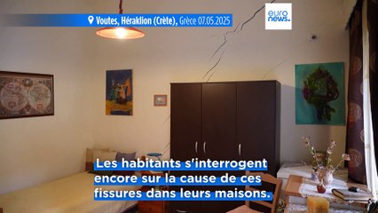 En Crète, de mystérieuses fissures apparaissent dans le village de Voutes